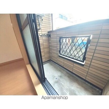 メゾンα[1K/18.97m2]のバルコニー