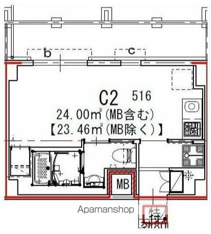 GENOVIA船橋の間取り写真
