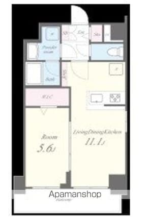 東京都墨田区横川１丁目[1LDK/40.37m2]の間取図