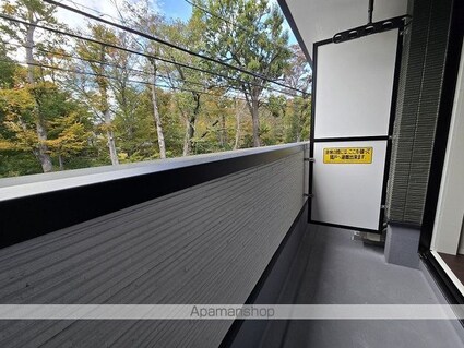 ＭＥＬＤＩＡ福生Ⅲ[1LDK/32.92m2]のバルコニー