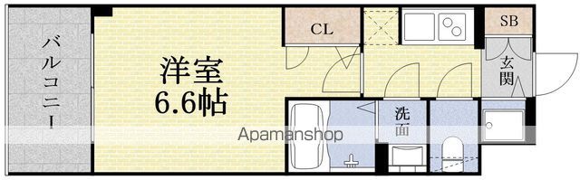 S−RESIDENCE上新庄BEATの間取り写真