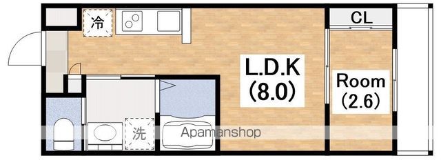 リアコート北田辺IIの間取り写真