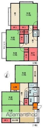一戸建[6SDK/142.91m2]の間取図