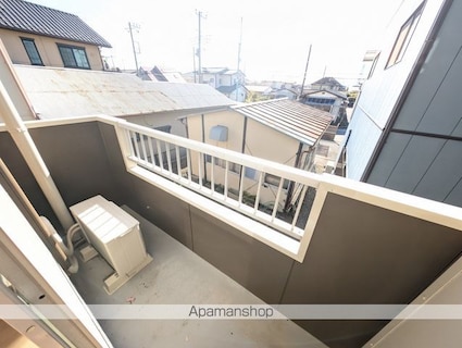 ヴィラ・ドゥマン[1K/19.87m2]のバルコニー