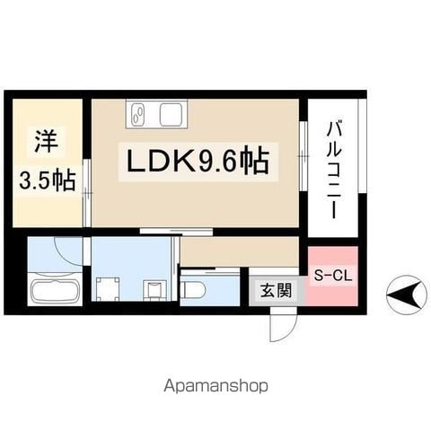 WELLNEST ROOM 名駅南 B棟の間取り写真