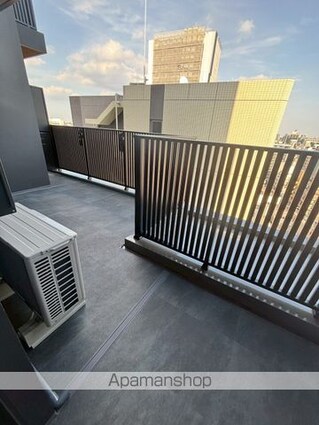 ザ・ライオンズフォーシア文京湯島[2DK/41.4m2]のバルコニー