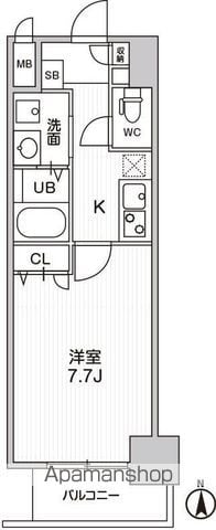 LA DOUCEUR梅田EASTの間取り写真