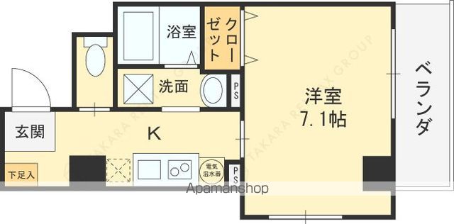 アドバンス北大阪アルタノの間取り写真