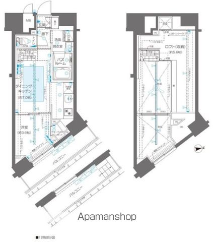 【ＺＯＯＭ新宿御苑前の間取り】