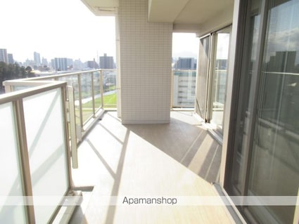 ル・サンク愛宕リバーテラス[3LDK/83.29m2]のバルコニー