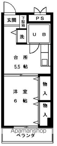 コーポみやびの間取り写真