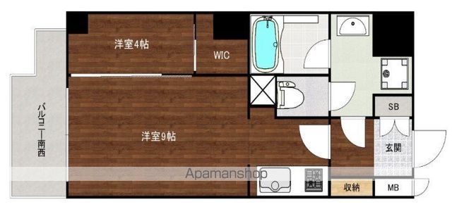 【寿町マンションの間取り】