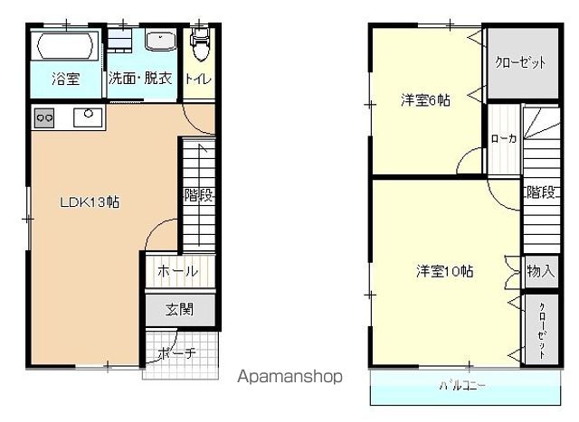 リッチィヒルズの間取り写真