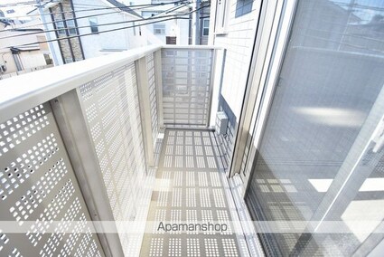 ＤーＲＯＯＭあさかや　Ⅱ[2LDK/59.88m2]のバルコニー