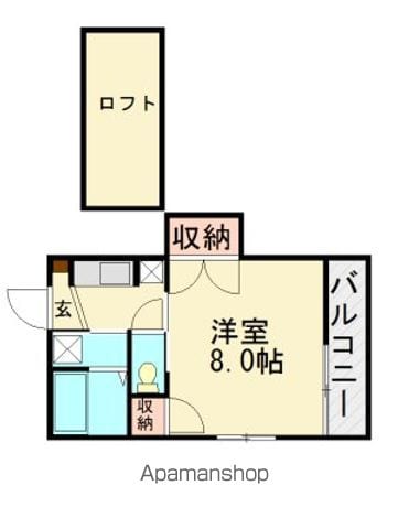 ワイエムコーポの間取り写真