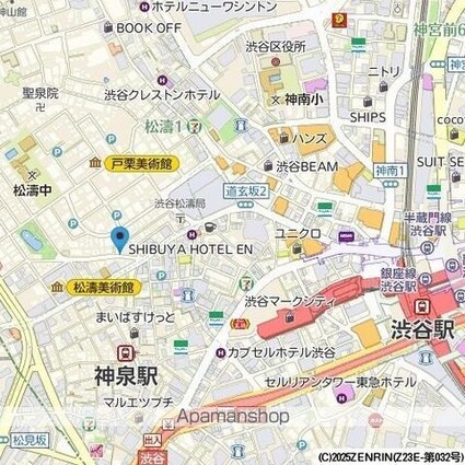 東信松涛マンション[1R/43.02m2]の外観2