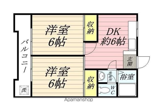 グランドールオギノの間取り写真