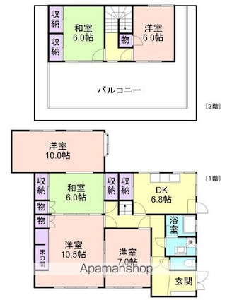永穂戸建（１８０－４）[6DK/119.26m2]の間取図