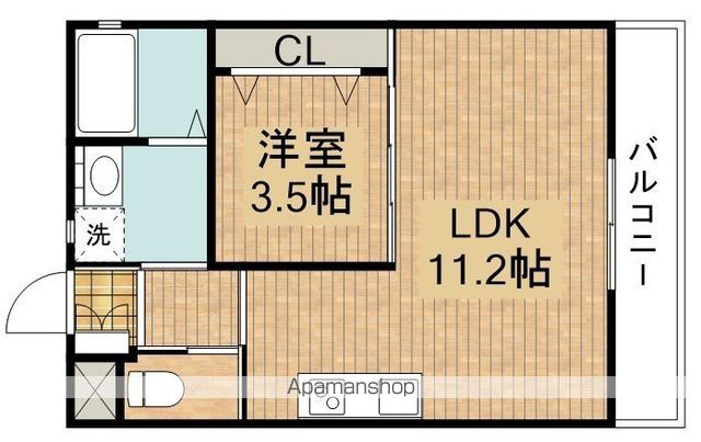 カレラ井口堂の間取り写真