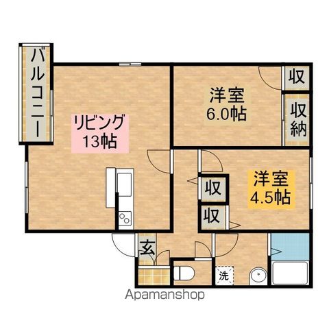 ディアスTAKAIの間取り写真