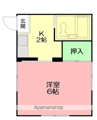 ビラ湘南の間取り写真