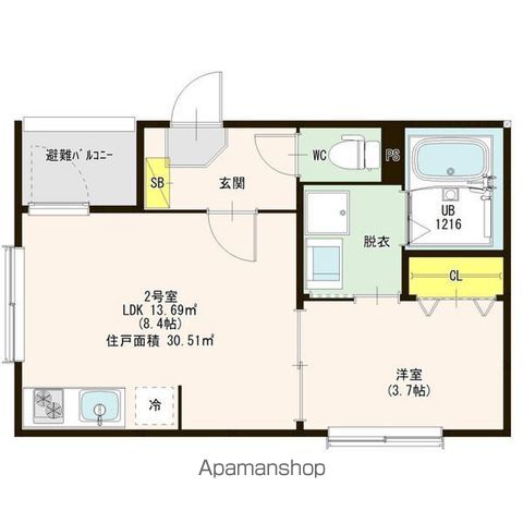 ラヴィアナ豊田本町の間取り写真