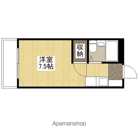 PETIT PAS舟入の間取り写真