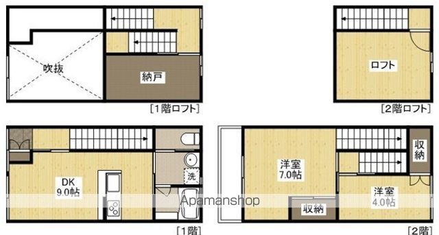 NYファヴールの間取り写真