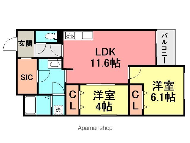 REGIES立花駅前の間取り写真