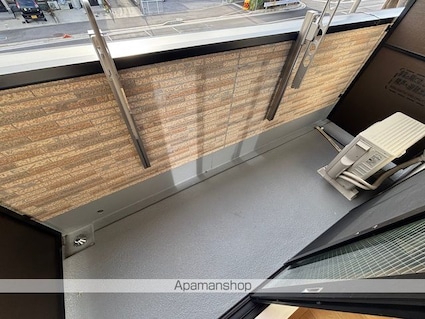 キューポスメゾン[1K/27.02m2]のバルコニー