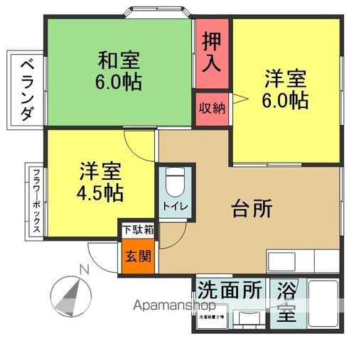 間取り：207005352544