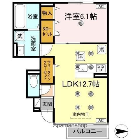 THREE ROOTSの間取り写真