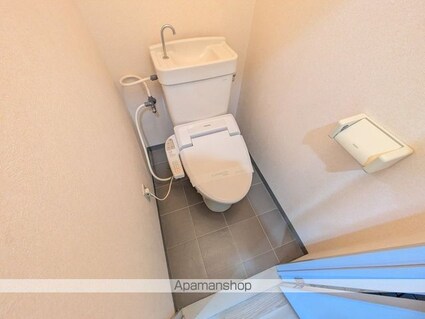 愛媛県松山市朝生田町２丁目[1K/23.49m2]のトイレ