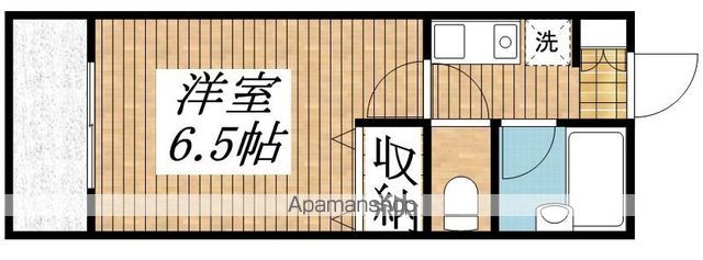 【立川市砂川町のマンションの間取り】