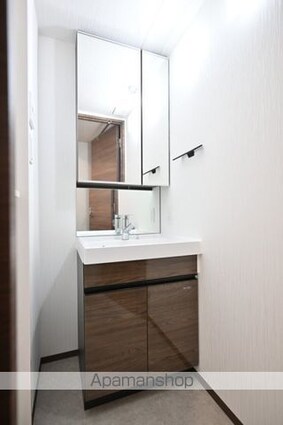 東京都目黒区東山２丁目[1K/25.44m2]の洗面所