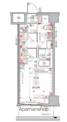 クレヴィスタ武蔵中原の間取り