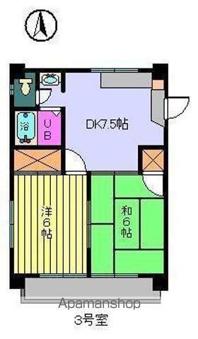 メゾン宝の間取り写真
