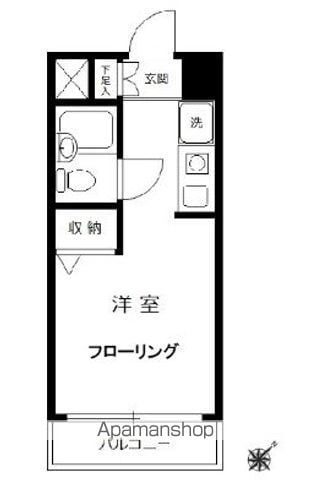 ロザール東千葉の間取り写真
