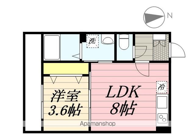 メゾン・ド・ＰＬＵＭ新松戸の間取り