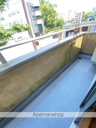 パルテール広道[1K/24.31m2]のバルコニー