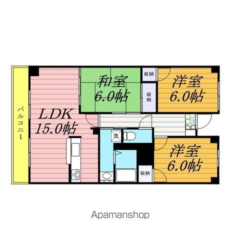 ＩＮＳＵＲＡＮＣＥ　ＢＬＤＧⅩⅢ　の間取り