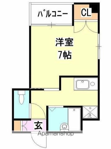 華報マンションの間取り