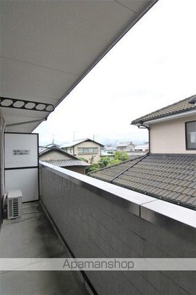 コーポ市坪[2DK/63.17m2]のバルコニー