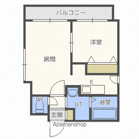 アンジュールの間取り写真