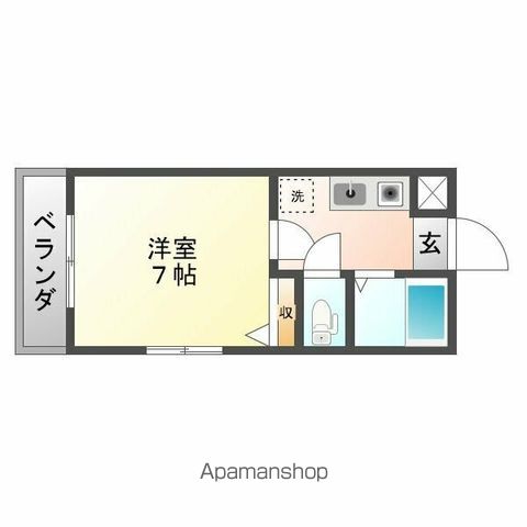 アルプスコートの間取り写真