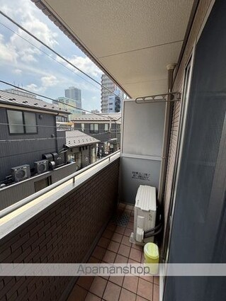 東京都八王子市南町[1K/25.46m2]のバルコニー
