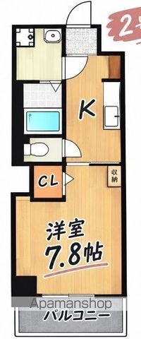 THE STAGE 中津口の間取り写真