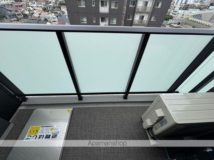 ＳＨＯＫＥＮ　Ｒｅｓｉｄｅｎｃｅ横浜浅間町[1K/21.23m2]のバルコニー