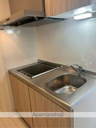 ホワイトキューブ若宮[1K/20.01m2]のキッチン