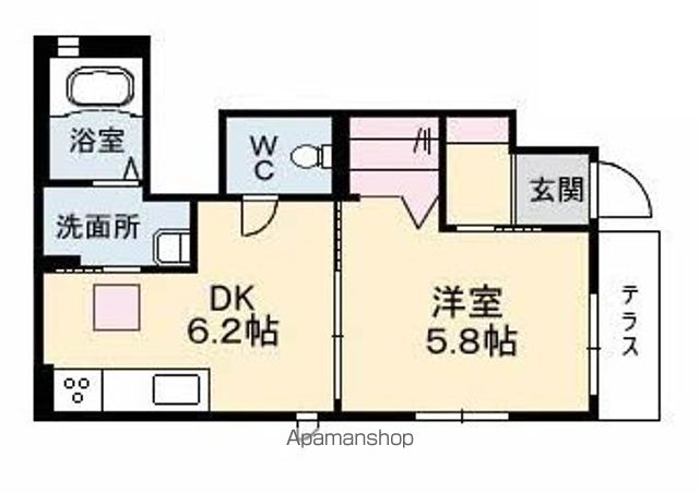 RAINBOW C棟の間取り写真